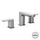 preview thumbnail 3 of 6, Moen Rizon Double-Handle Widespread Low Arc Bathroom Faucet