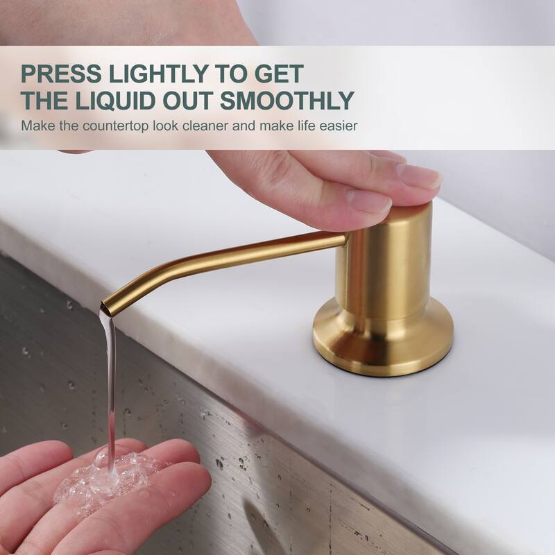 WOWOW 3-Function Pull down Sprayer Kitchen Faucet with Deckplate