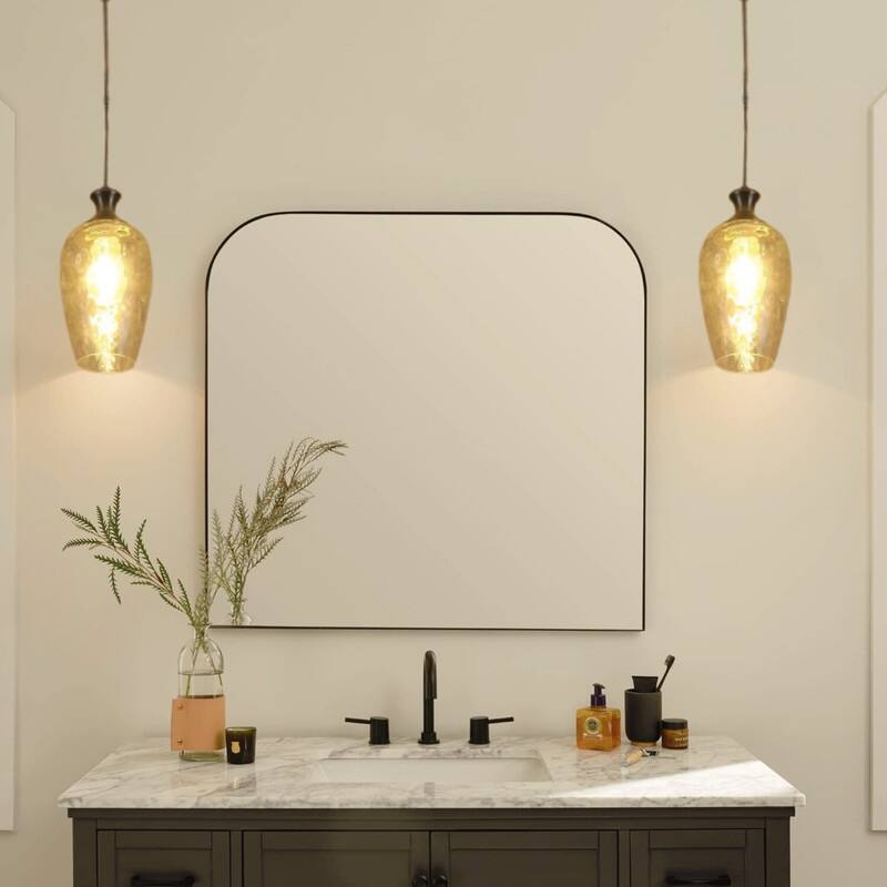 2 Pack hanging light brushed nicke light fixtures glass, metal pendant light