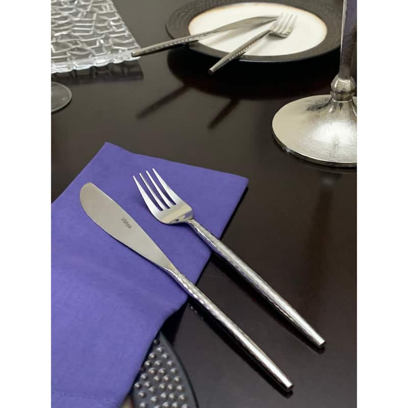 VIBHSA Dinner Forks and Dinner Knives Set of 12 Pieces