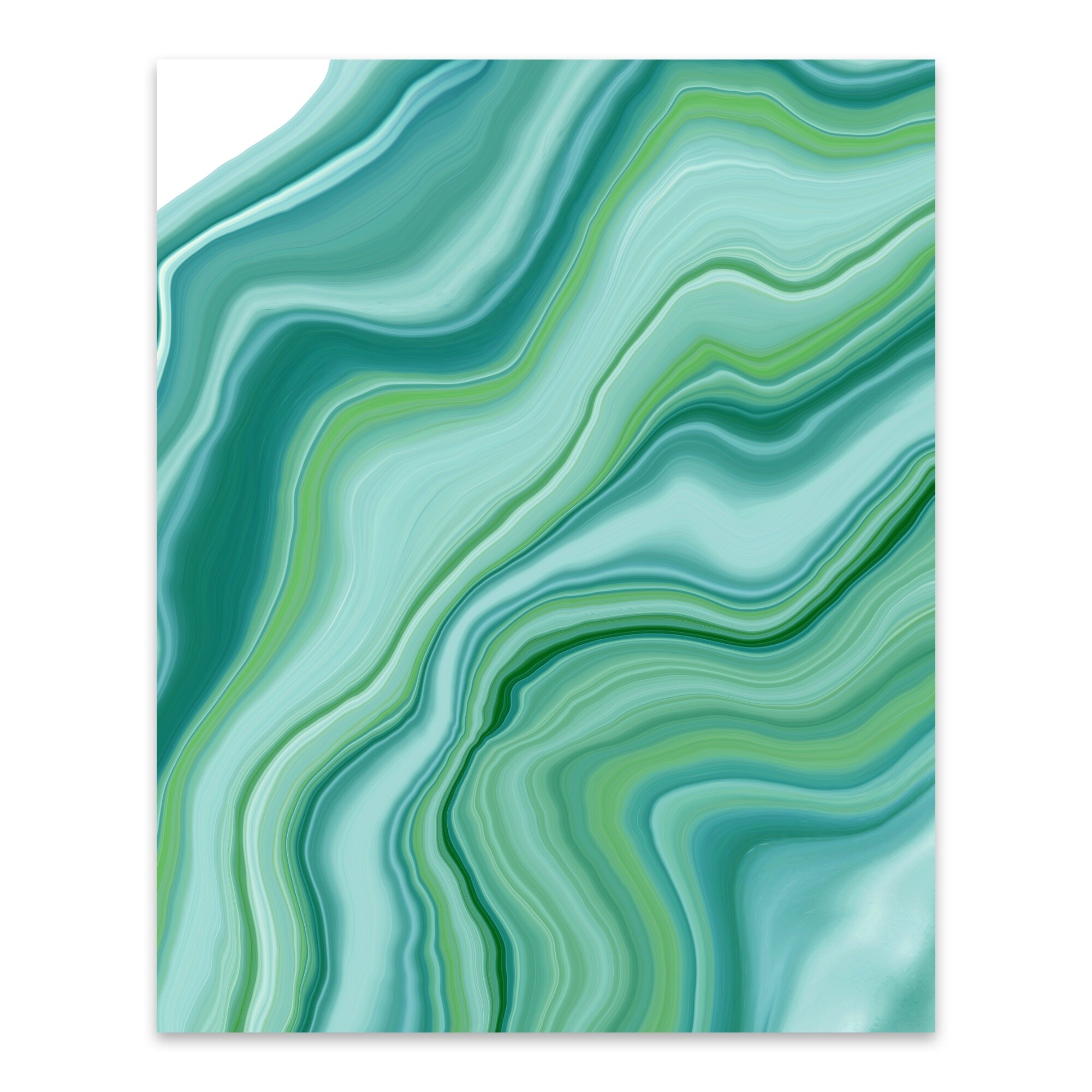 Pattern Patterns Water Drawing Metal Wall Art Print Overstock 3170