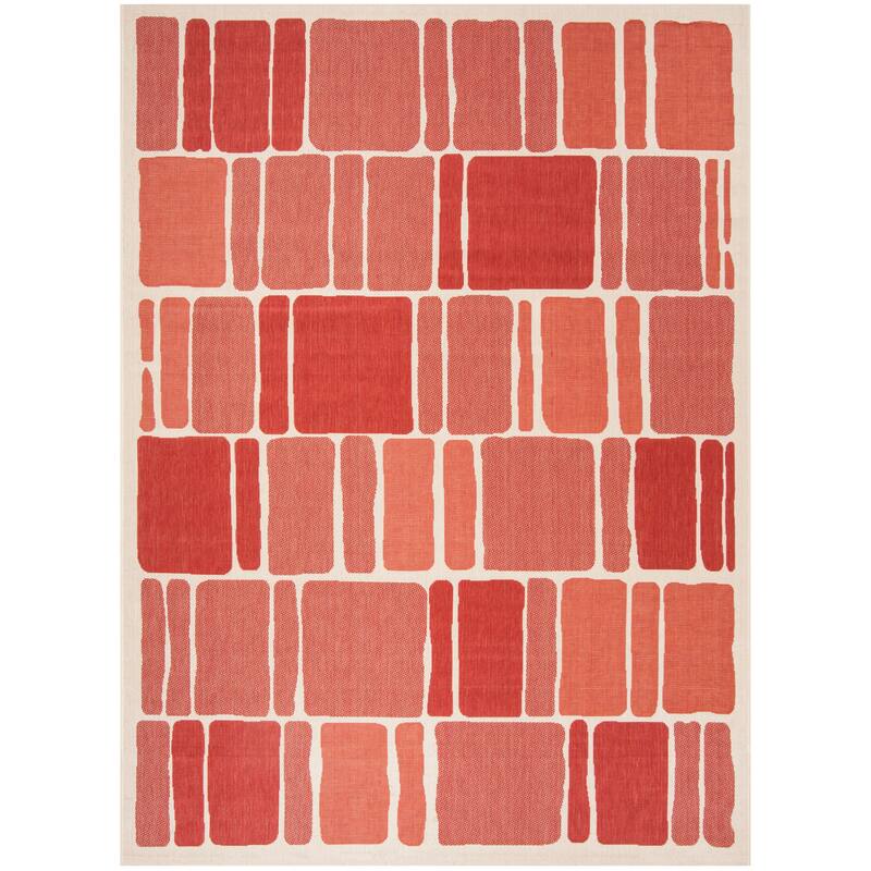Martha Stewart by SAFAVIEH Blocks Indoor/ Outdoor Waterproof Rug