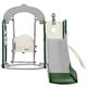 preview thumbnail 9 of 7, Toddler Slide and Swing Set 5 in 1, Kids Playground Climber Slide Playset with Telescope, Freestanding Combination for Babies