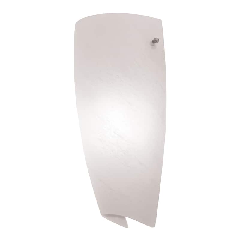 Access Lighting Daphne 1 Light Wall Sconce - E26 Medium Base - Bulb included - Alabaster/White