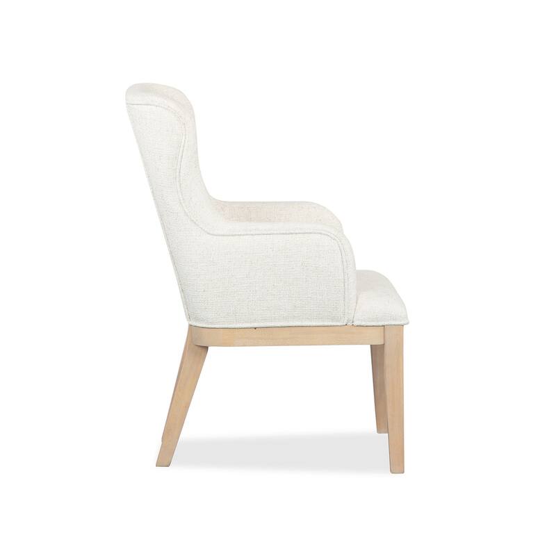 Magnussen Home Somerset Butternut Upholstered Arm Chair Two Pack - 26.13''W x 27.13''D x 37.63''H