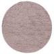 preview thumbnail 56 of 101, SAFAVIEH Handmade Bahija Luxe Shag 3-inch Thick Rug 6' Round - Brown - Round