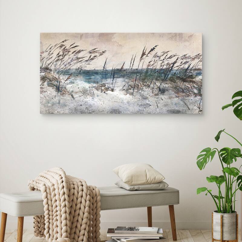 Grass Light by Studio Arts Canvas Art Print