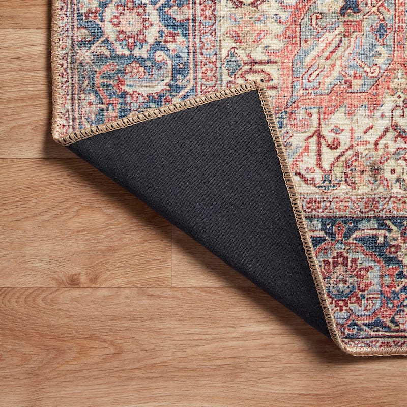 Alexander Home Victoria Bohemian Medallion Printed Vintage Area Rug
