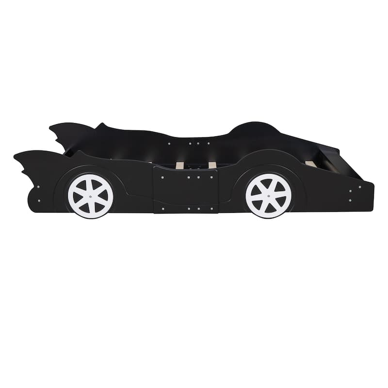 Kids Race Car-Shaped Platform Bed