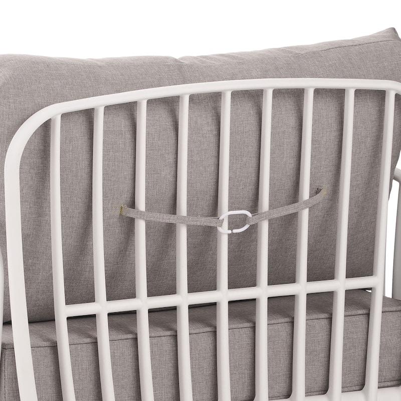 Patio Chair Armchair Reading Chair Accent Chair with Cushion, Padded Chair Club Chair Reception Chair