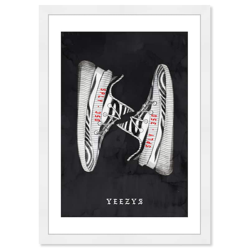 Wynwood Studio Prints Fashion and Glam Classic Sneakers X White and Modern & Contemporary Wall Art Canvas Print