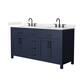 Option Dark Blue / Giotto Quartz Top / Matte Black