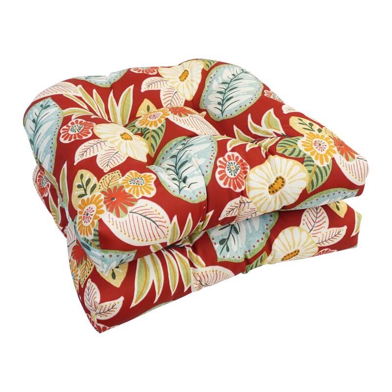 19-inch U-Shaped Dining Chair Cushions (Set of 2) - Marlow Beachside