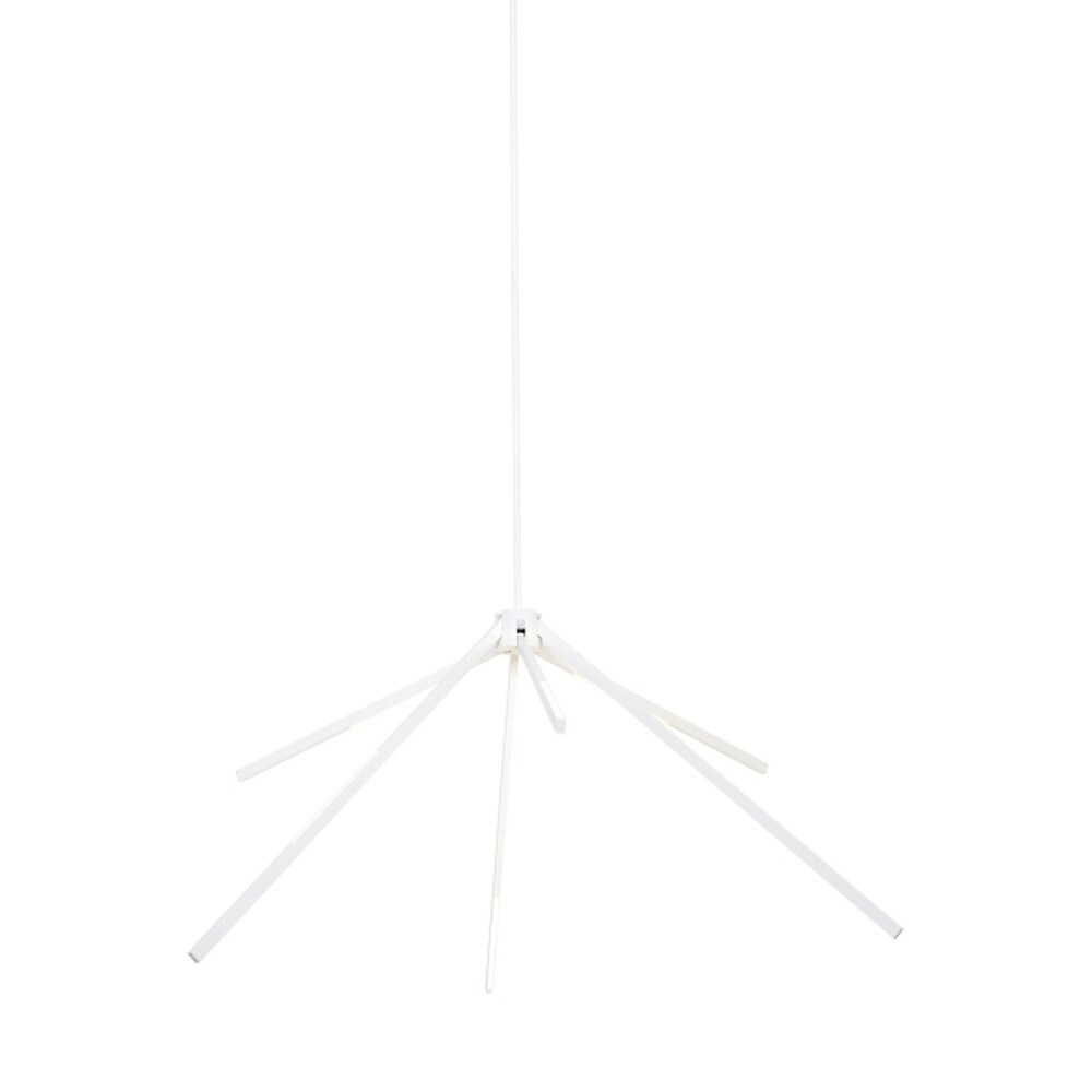 Tech Lighting 700AEON-LED9  Aeon 37-11/16" Wide Integrated LED Adjustable Arm Chandelier (Matte White / 3000K) - Chandeliers For Bedrooms by Overstock.com