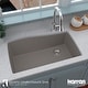 preview thumbnail 53 of 55, Karran Undermount Quartz Single Bowl Kitchen Sink
