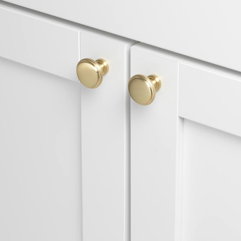 GlideRite 1.13 Inch Round Ring Classic Cabinet Knob