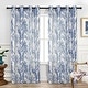 preview thumbnail 52 of 81, Tree Branch Grommet Window Curtain Panel