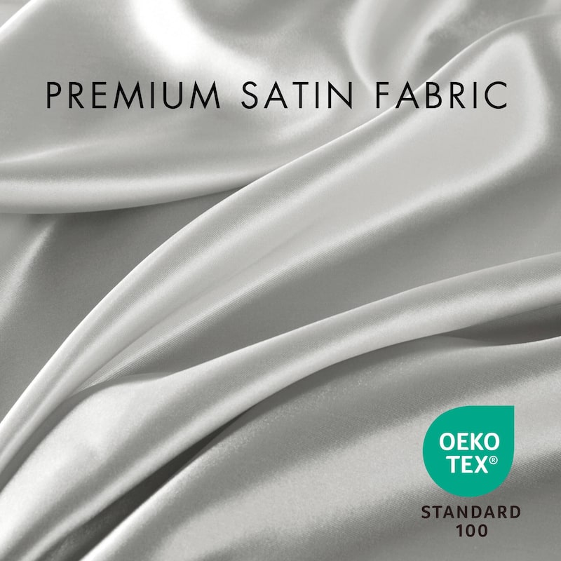 Madison Park Essentials Satin Luxury 6 PC Sheet Set