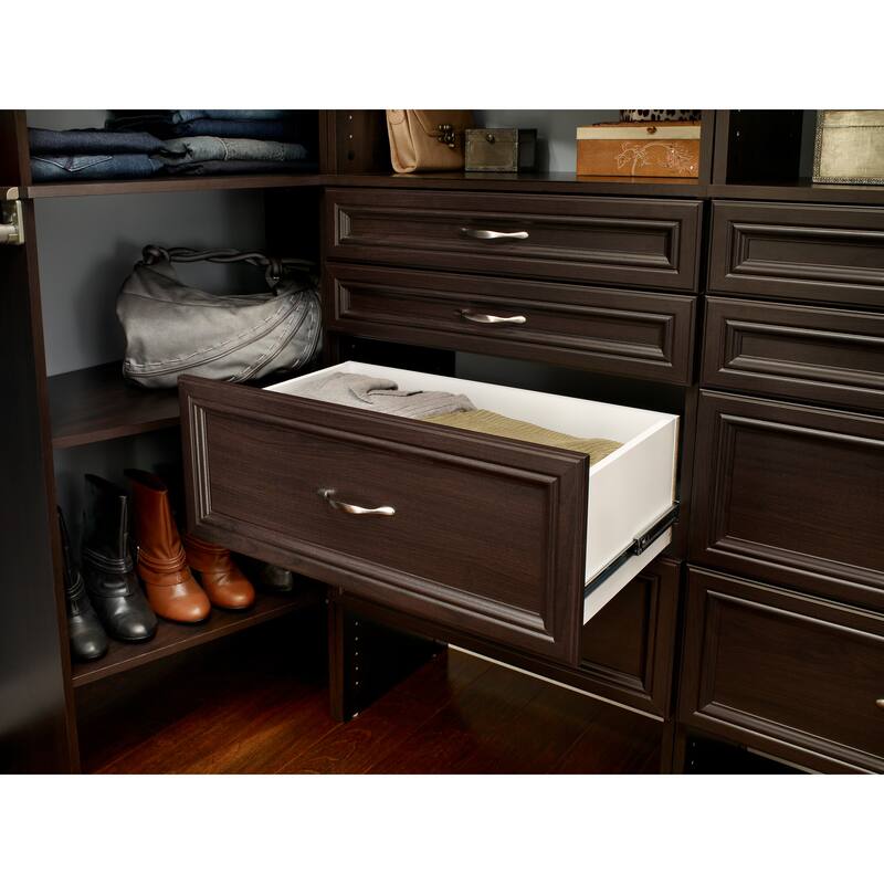 ClosetMaid SuiteSymphony 25-inch Wide x 10-inch High Drawer - Espresso