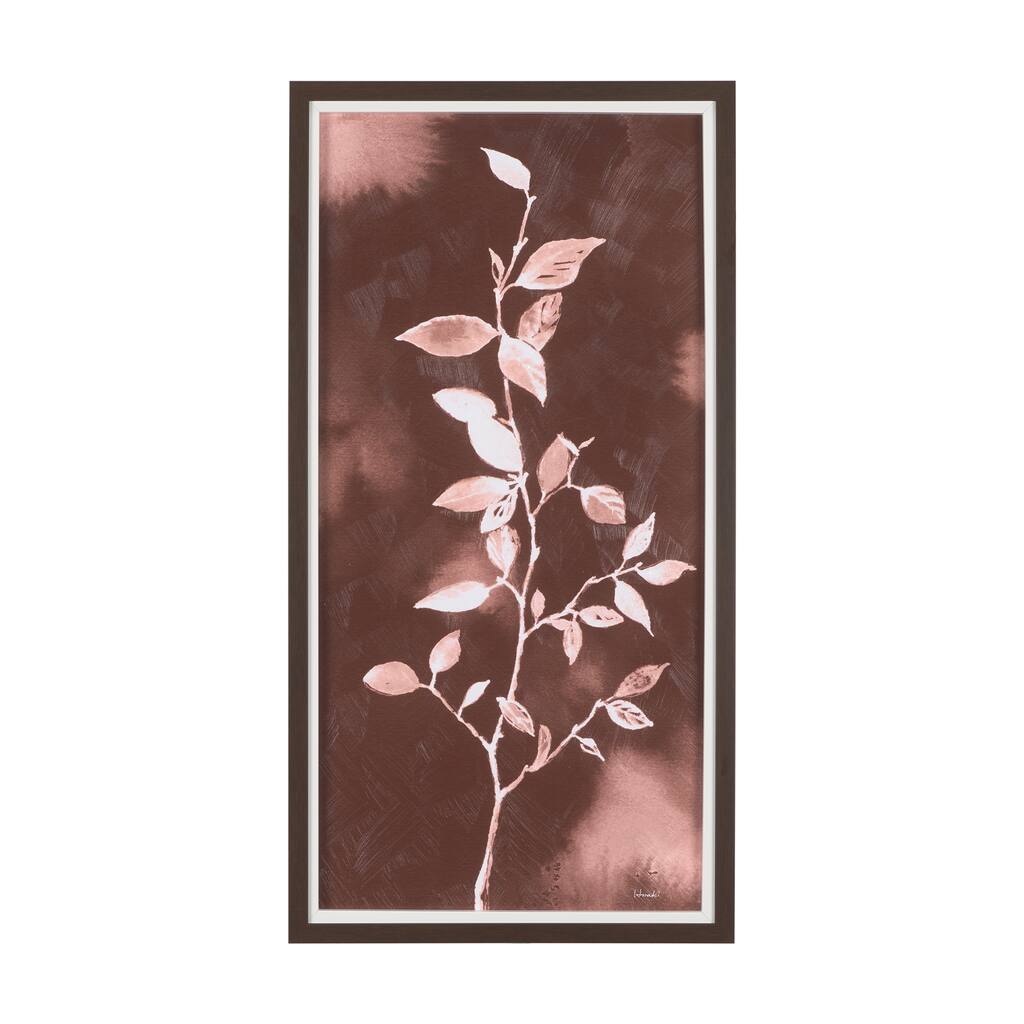 Sienna Silhouette III Framed Art Print