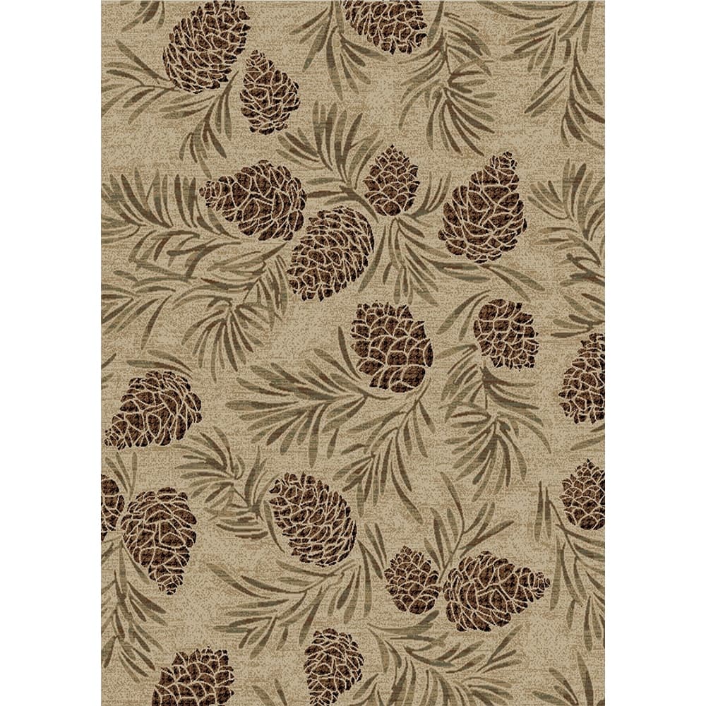 American Destination Pine Grove Antique Lodge Area Rug