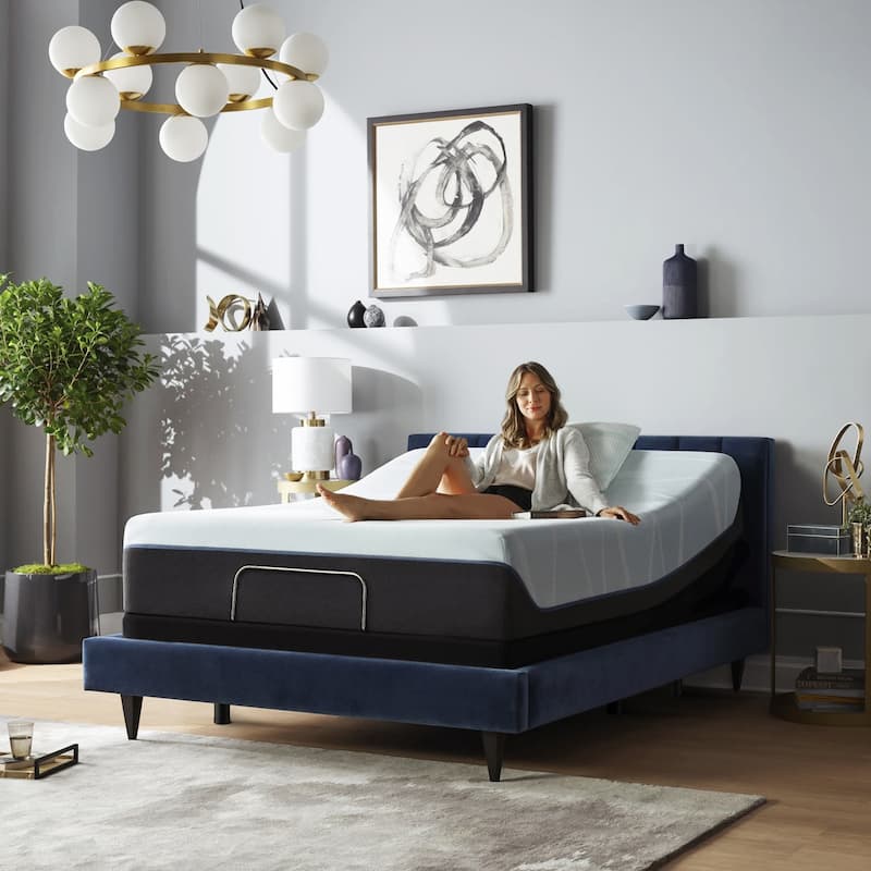 Queen Size Zero Gravity Adjustable Bed Frame with Wireless Remote