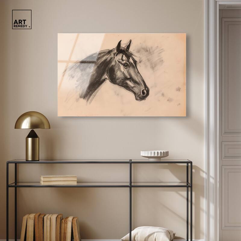 Strong side Acrylic by Art Remedy, Ready to Hang