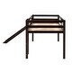 preview thumbnail 8 of 37, Loft Bed With Slide, Multifunctional Design, Twin