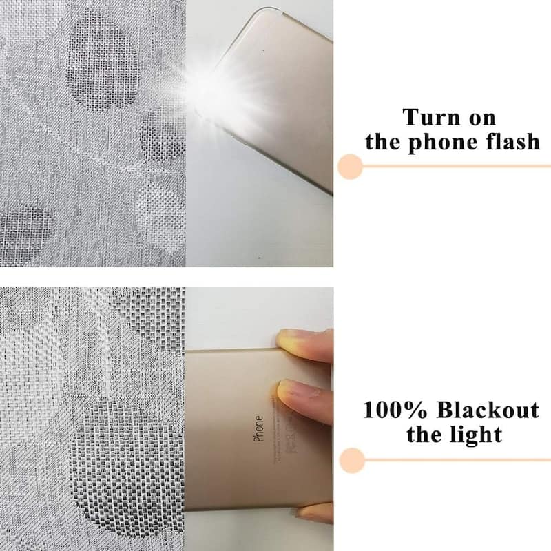 Fresh start Polyester Roller shade,Blinds for Indoor Windows, 100% Blackout Window Blinds for Home