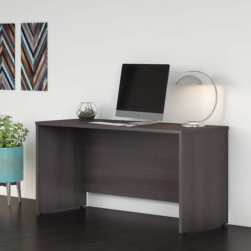 Studio C 60W x 24D Credenza Desk by Bush Business Furniture - Grey