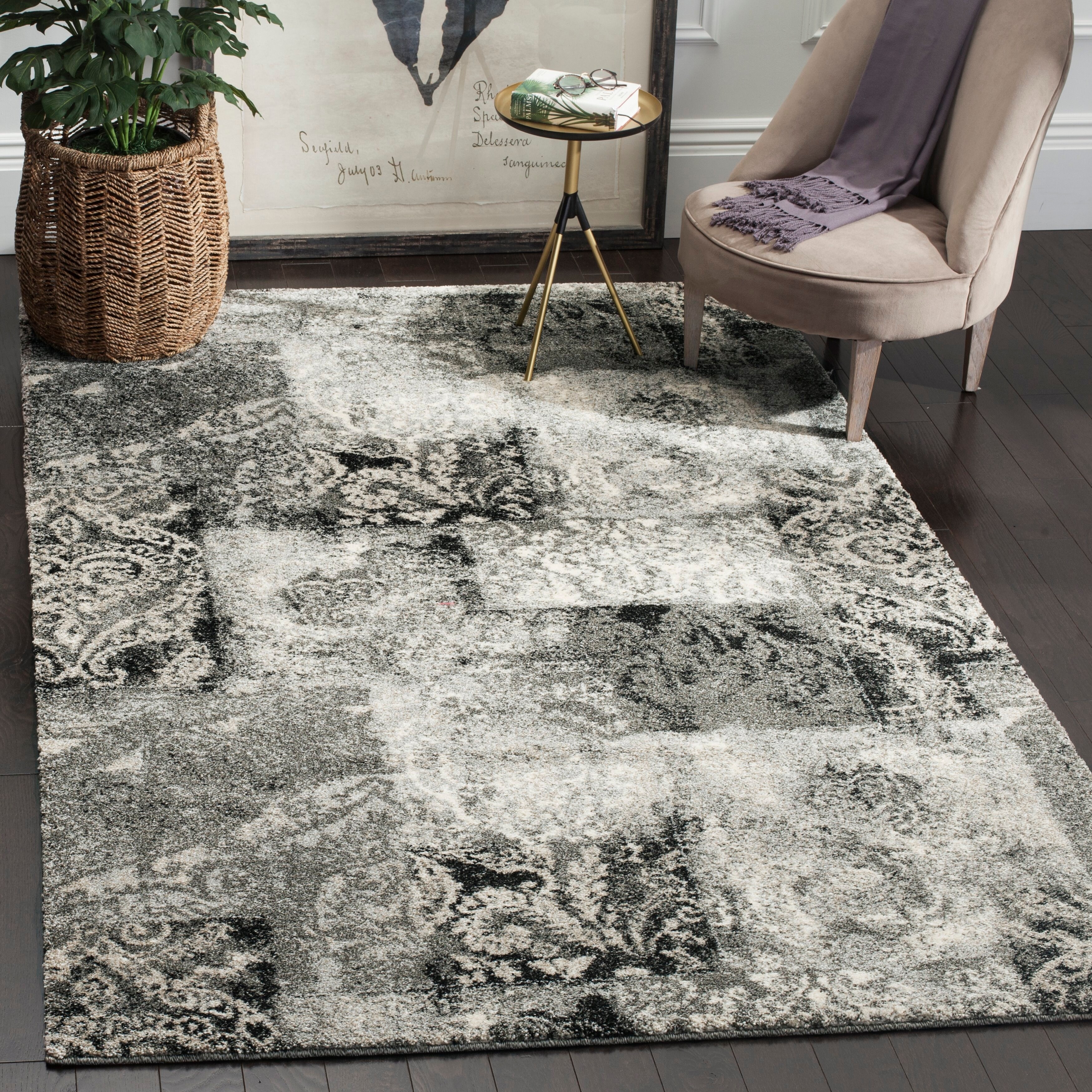 Shop Safavieh Retro Martie Distressed Modern Abstract Rug On Sale Overstock 11732741