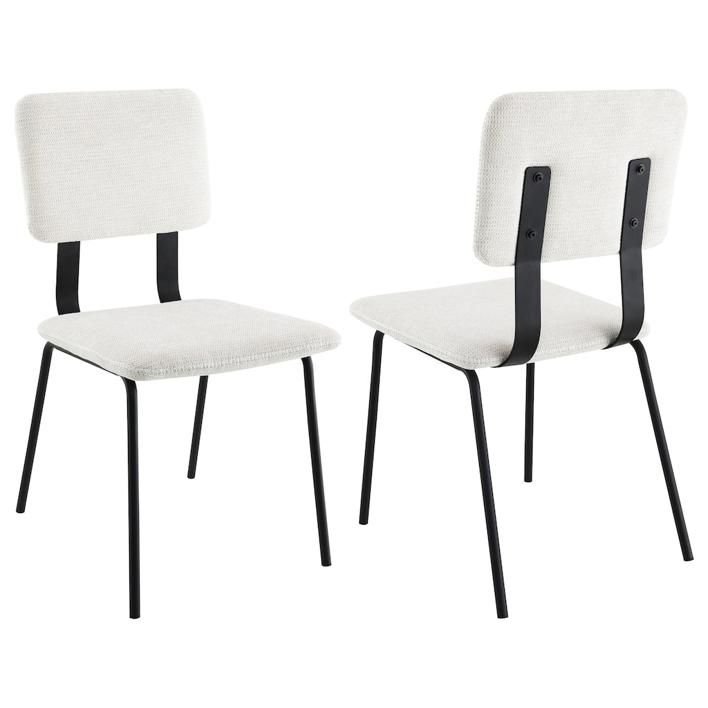 Calla Fabric Upholstered Dining Side Chair (Set Of 2)
