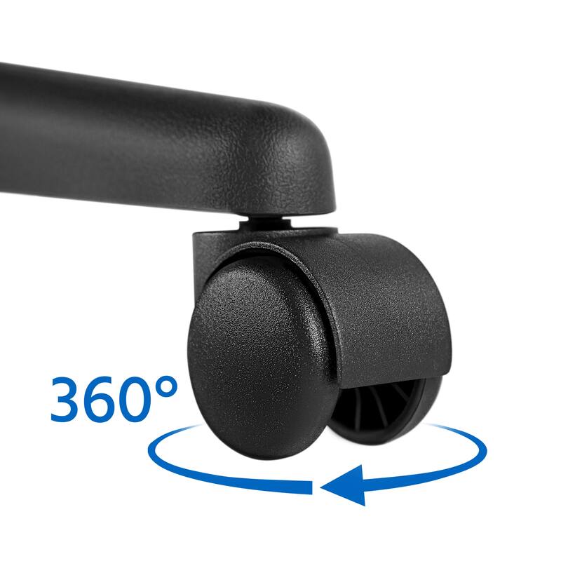 Yaheetech Adjustable Armless Office Chair Swivel Computer Study Chair