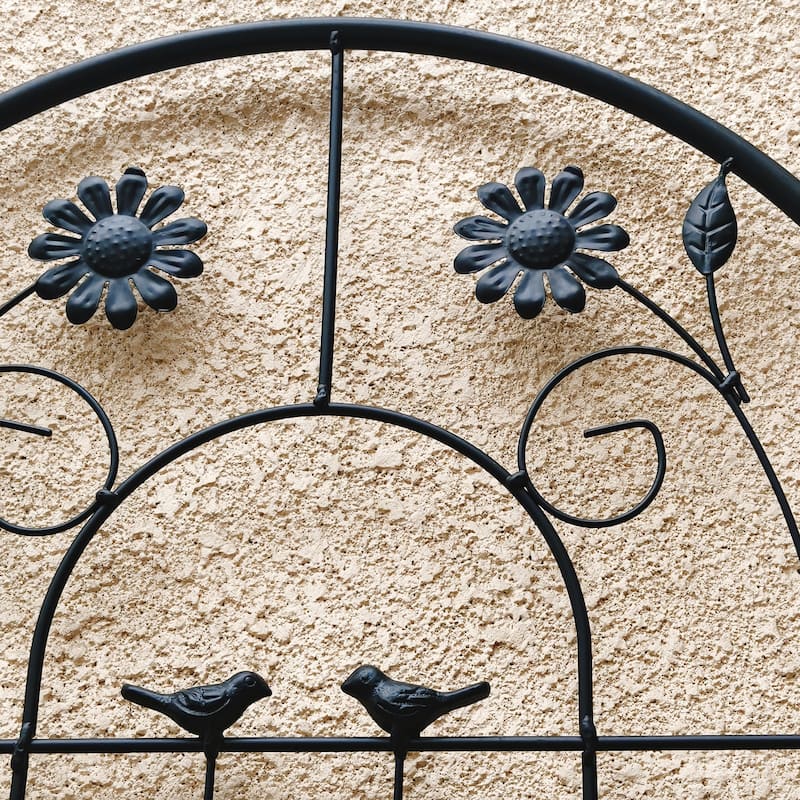 2 Pack Metal Garden Trellis 86.7" x 19.7" Rustproof Trellis for Climbing Plants Outdoor Flower Support