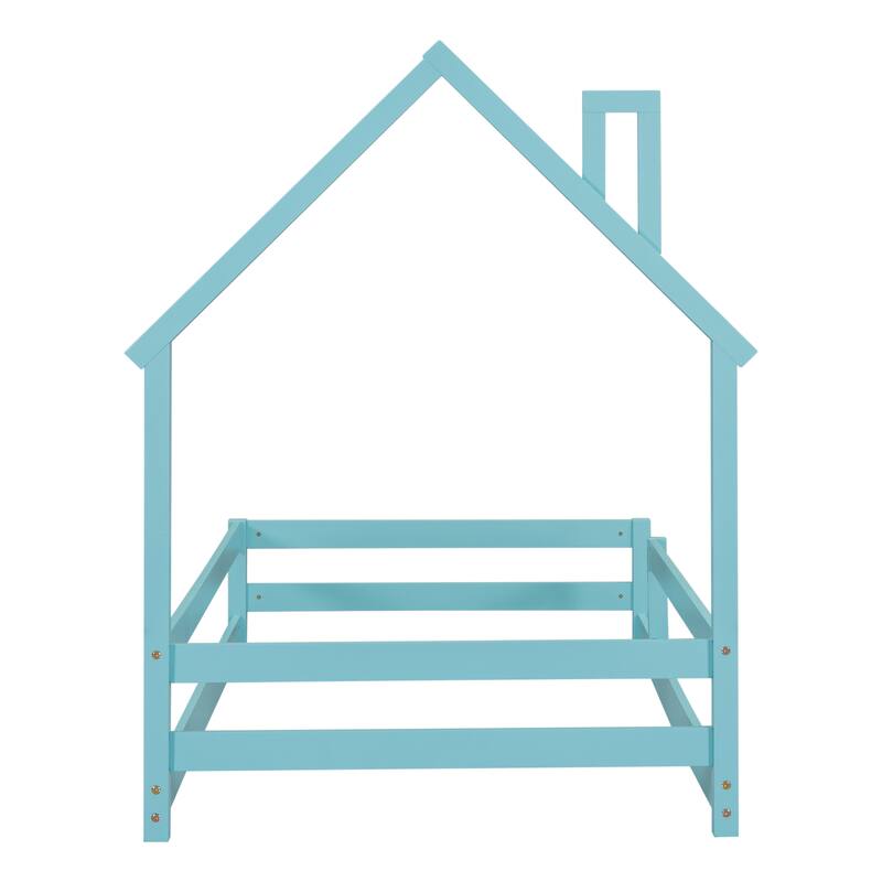 WW Twin Size Wood bed