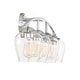 preview thumbnail 8 of 9, Meridian M80033 4 Light 33" Wide Bathroom Vanity Light with Clear