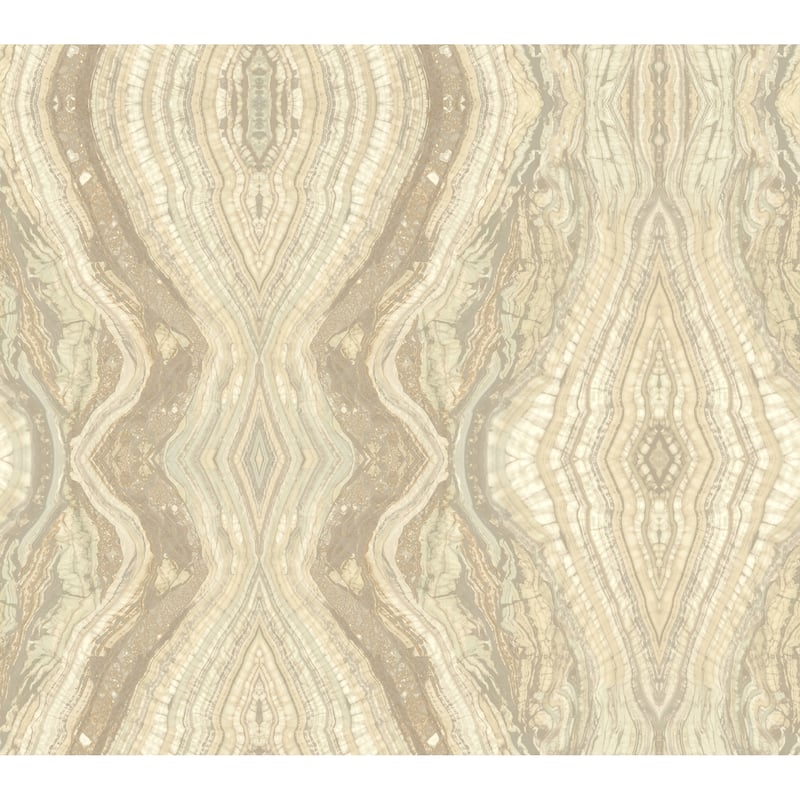 Glasgow 20' L x 27" W Kaleidoscope Peel and Stick Wallpaper