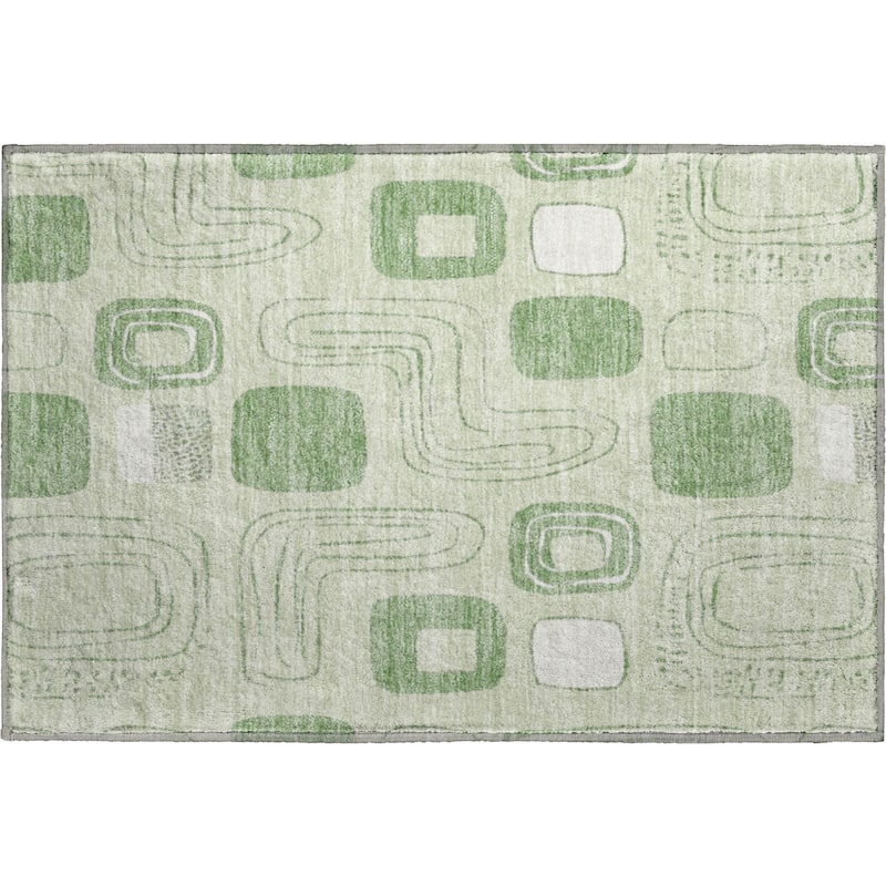 Premium Washable Super Soft Contemporary Elements Mayfield Rug