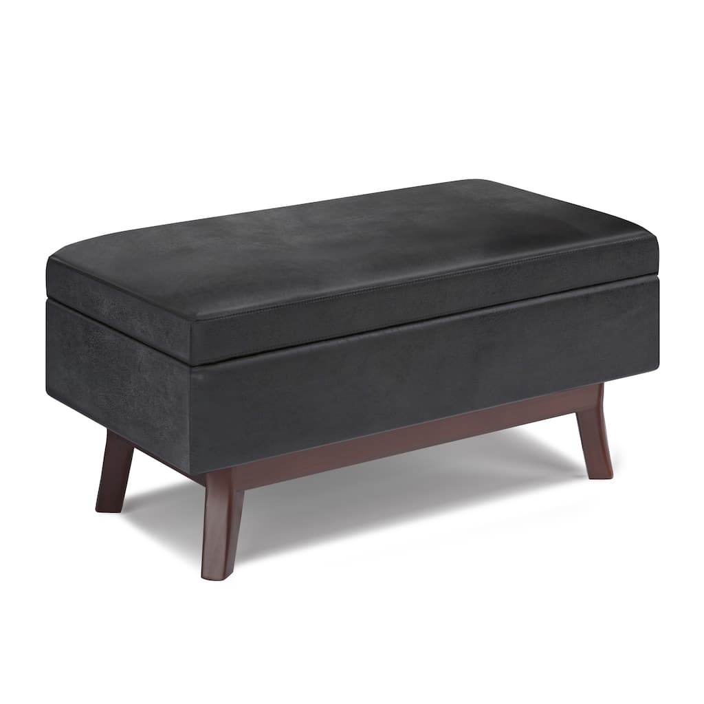 Small Rectangular Storage Ottoman