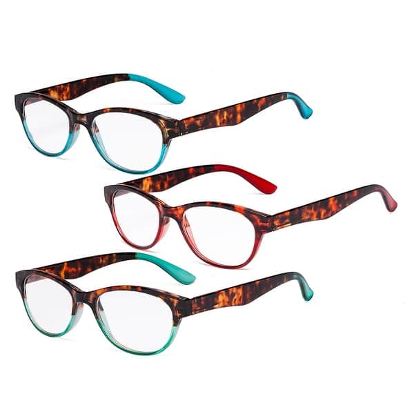 Shop Set Of 3 Great Value Readers Women Cat Eye Reading Glasses