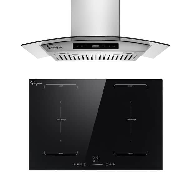 2 Piece Kitchen Appliances Packages Including 30" Induction Cooktop and