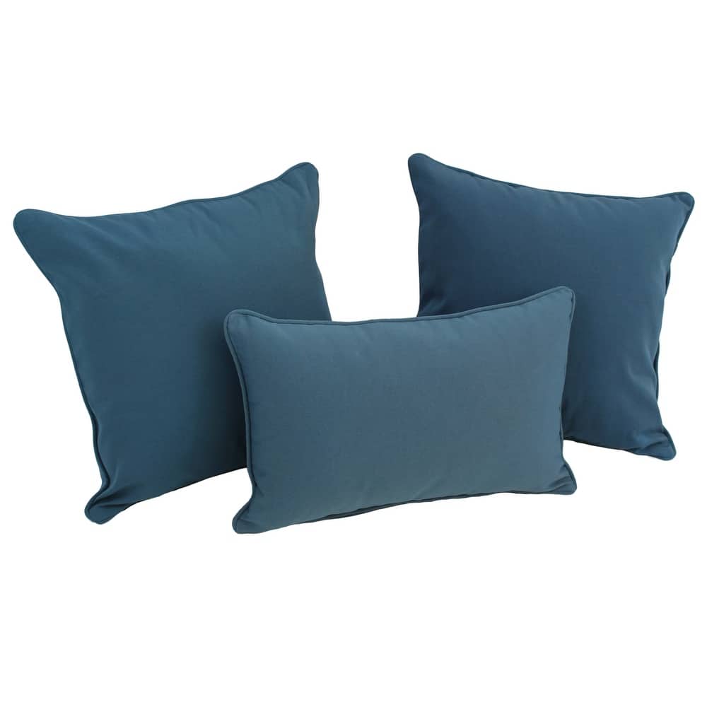 Copper Grove Twill 3-Piece Throw Pillow Set