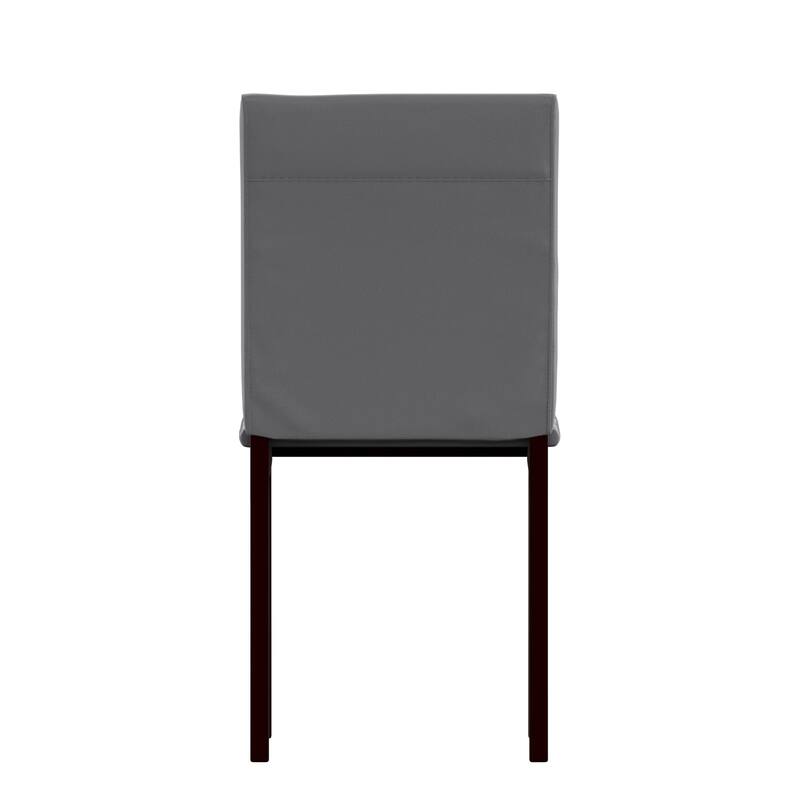 Darcy Espresso Metal Upholstered Dining Chair (Set of 2) by iNSPIRE Q Bold
