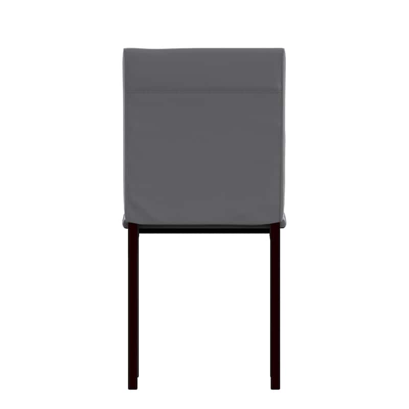 Darcy Metal Upholstered Dining Chair (Set of 4) by iNSPIRE Q Bold