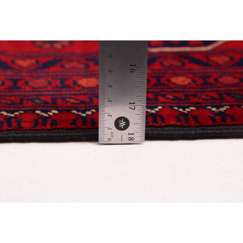 ECARPETGALLERY Hand-knotted Finest Khal Mohammadi Red Wool Rug - 5'6 x 8'4