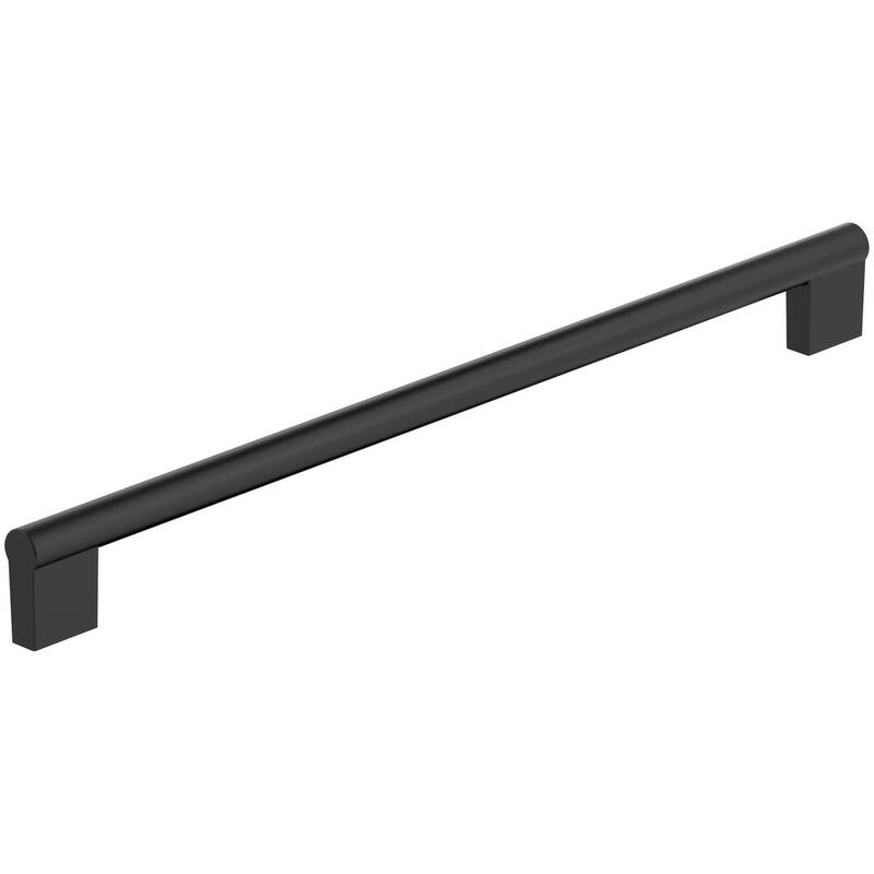 Amerock BP55535 Versa 18" Center to Center Handle Cabinet Pull - Matte Black