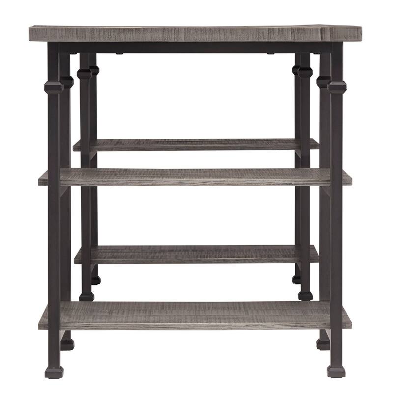 Myra Vintage Industrial Storage Desk by iNSPIRE Q Classic