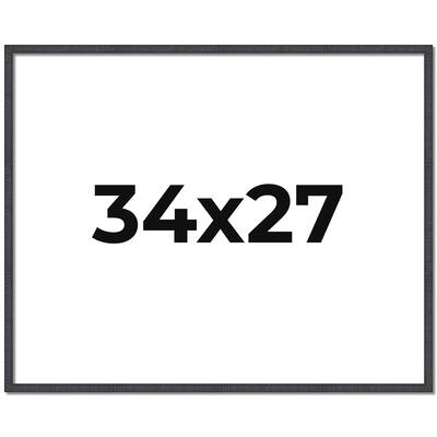 34x27 Frame Brown Picture Frame - Complete Modern Photo Frame Includes