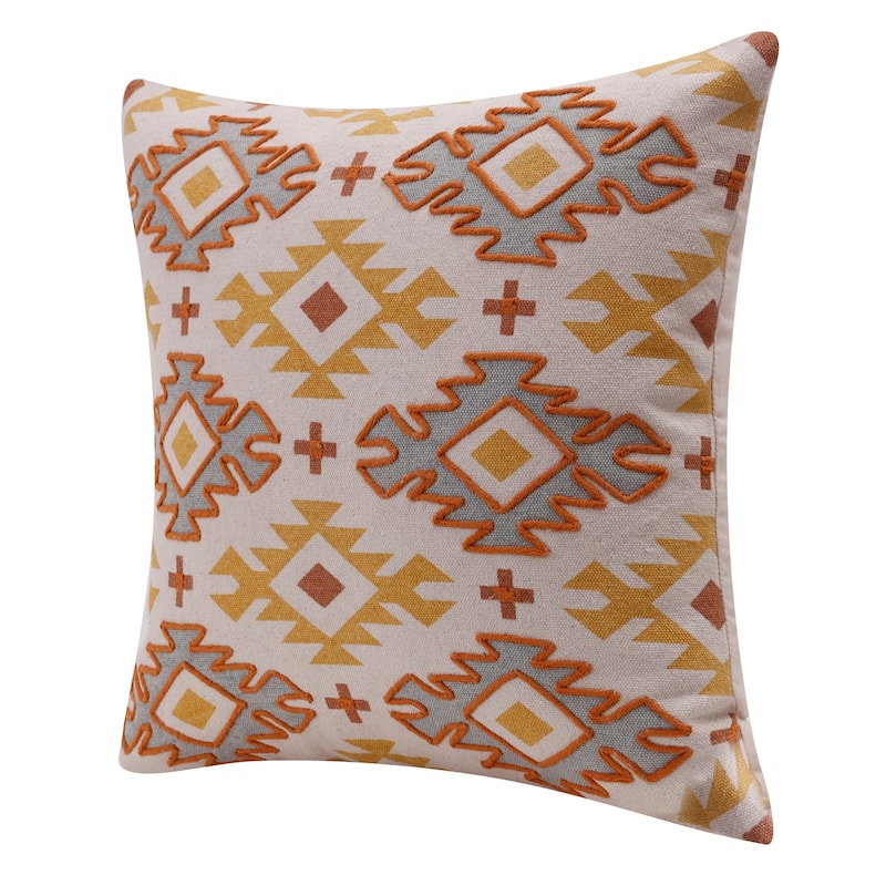 Sevita Handmade Sevitawestern Cotton Throw Pillow, 20" x 20"