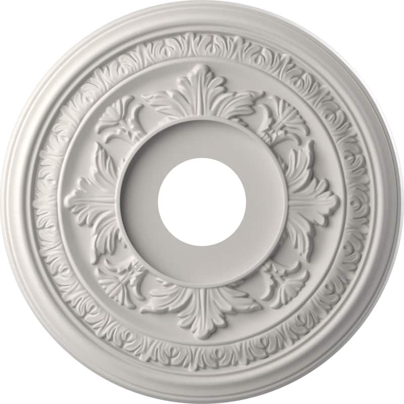 3 1/2" Inside Diameter - Baltimore Thermoformed PVC Ceiling Medallion